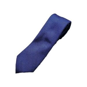 Tommy Hilfiger Blue Stars‎ AOP Pattern 100% Silk Tie